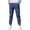 Dark Blue*, variant on OSOLU Boys Pants Elastic Waist Side Pockets Jogger Kids Daily Casual Trousers Green