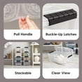 thumbnail image 4 of IRIS 13 Qt Plastic Storage Bins with Lids, 4Pk, 4 of 6
