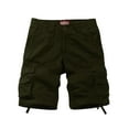 thumbnail image 2 of Matchstick Men Cotton Twill Multi-Pocket Cargo Shorts for Work Sports Outdoor, 2 of 7