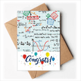 thumbnail image 1 of Fonction Trigonométrique Formules Mathématiques Cartes de Mariage Félicitations Enveloppes de Voeux, 1 of 3