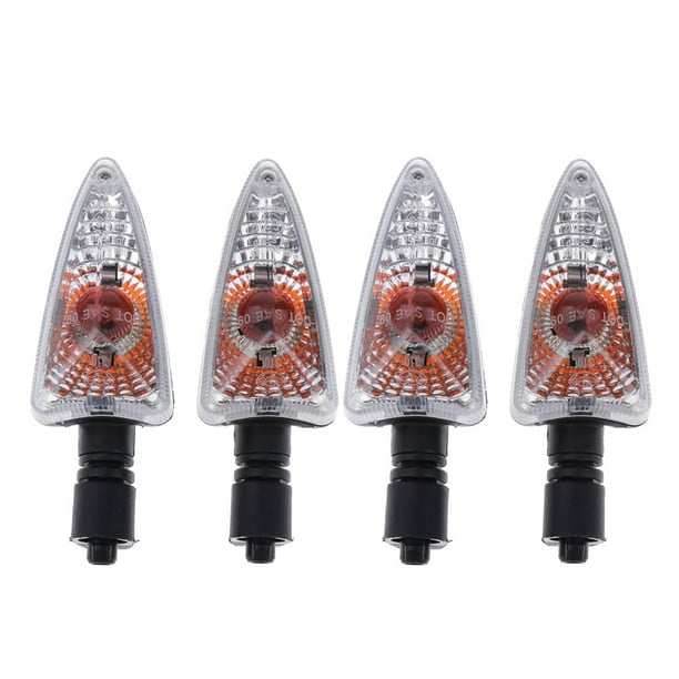 Luz de Señal shamjiam Luz intermitente LED indicador de cola intermitente para 675 2009-16 675R 2011 Señal de giro de motocicleta