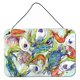 thumbnail image 1 of Láminas para colgar en la pared o puerta de Metal de Aluminio Caroline's Treasures 8547DS812 8 x 12 Multicolor, 1 of 1