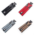 thumbnail image 1 of TopTie 4pc Adjustable Clip Suspender For Men & Women-SET4-1 inch, 1 of 3