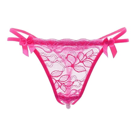 Women s Crotchless Panties Cheeky Panties One Size Floral Lace Briefs Women Sexy Crotchless Underwear Hollow Lingerie