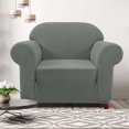 thumbnail image 2 of CHUN YI 1-Piece Checks Stretch Sofa Cover Slipcover Couch Cover, 2 of 6