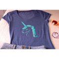thumbnail image 2 of Cricut® Smart Iron-On™ Holographic Matless Heat Transfer Vinyl (3 ft), BLUE, 2 of 3