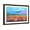 Brown Frame, variant on Art.com Abstract Colorful Oil Painting Landscape Background. Semi Abstract Image of Wildflower and Field. Y Art Print by pluie_r, 18" x 12"