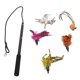 thumbnail image 2 of Juguetes de varita para gatos, juguetes de plumas para gatos, varita interactiva para gatos, juguetes de plumas para gatos, durabilidad probada en el tiempo, 2 of 8