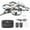 Gray, variant on DEERC RC Plane 2.4GHz RTF Remote Control Airplane with 2 in 1 Mode for Kids, 360° Flip, 2 Batteries, Gray