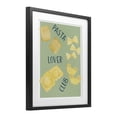 thumbnail image 3 of Stupell Industries Minimal Pasta Lover Club Black Framed Print Under Glass design by Robin Maria, 16 x 13, 3 of 10