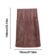 thumbnail image 3 of Mecorevxz Snowflake Velvet Bath Towels Absorbent Bath Towel Household Non Shedding Hair Beauty Salon Sweat Steaming Bathrobe Bath Towel(70x140cm,Coffee), 3 of 8