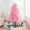 Pink, variant on Martina Pink Christmas Tree Prelit, Realistic Artificial Christmas Tree with Lights by Naomi Home-Color:Pink,Height:7.5ft