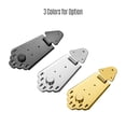 thumbnail image 4 of 6 String Guitar Metal Tailpiece with Screws for Jazz Electric Guitar Musical Instrument Parts Silver, 4 of 6