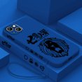 thumbnail image 3 of Funda de teléfono con logotipo de The Seven Deadly Sins para Apple, iPhone 15, 14, 13, 12, 11 Pro Max Plus, 8, 7, SE, funda líquida con Capa de cuerda izquierda, 3 of 5