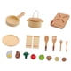 thumbnail image 1 of Juego de simulación, juguetes de cocina, juego de simulación, juguetes de cocina, interacción entre padres e hijos, juego de verduras de madera con, 1 of 9