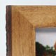 thumbnail image 3 of Marcos De Fotos Ikeree De 8 X 10 Con Bordes De Corteza, Marco De Fotos De Madera Rústica Para Exhibición De Mesa O Pared, Marrón Natural., 3 of 5