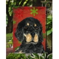 thumbnail image 3 of Gordon Setter Red Green Snowflakes Christmas Garden Flag, 3 of 3