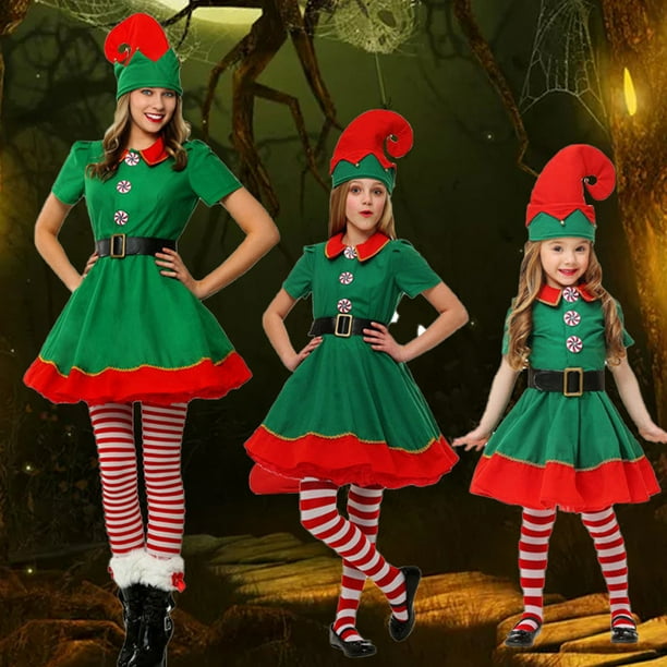 Elf Green M&M Costume