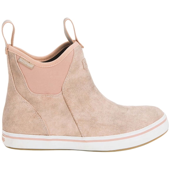 Women's Leather Ankle Deck Boot