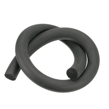 

Uxcell Sealing Strip Solid Round Sponge Rubber Weather Strip 1.64Ft x 0.7 W