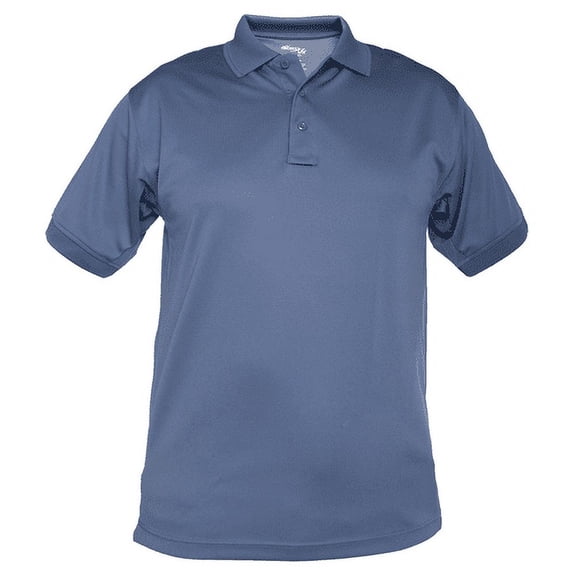 Elbeco Ufx Performance Tactical Men's Polo, Short Sleeve, French Blue, Medium, Regular