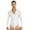 White, variant on Fldy Men's Dance Shiny Rhinestones Bodysuit Shirt Ballroom Salsa Samba Latin Tops Leotard Royal_Blue Medium