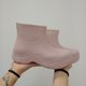 thumbnail image 2 of Zapatos de lluvia cortos impermeables, Botas de lluvia para mujer, Botas de lluvia cortas de EVA para mujer, botas cortas informales con parte inferior gruesa, artesanía Superior, 2 of 5
