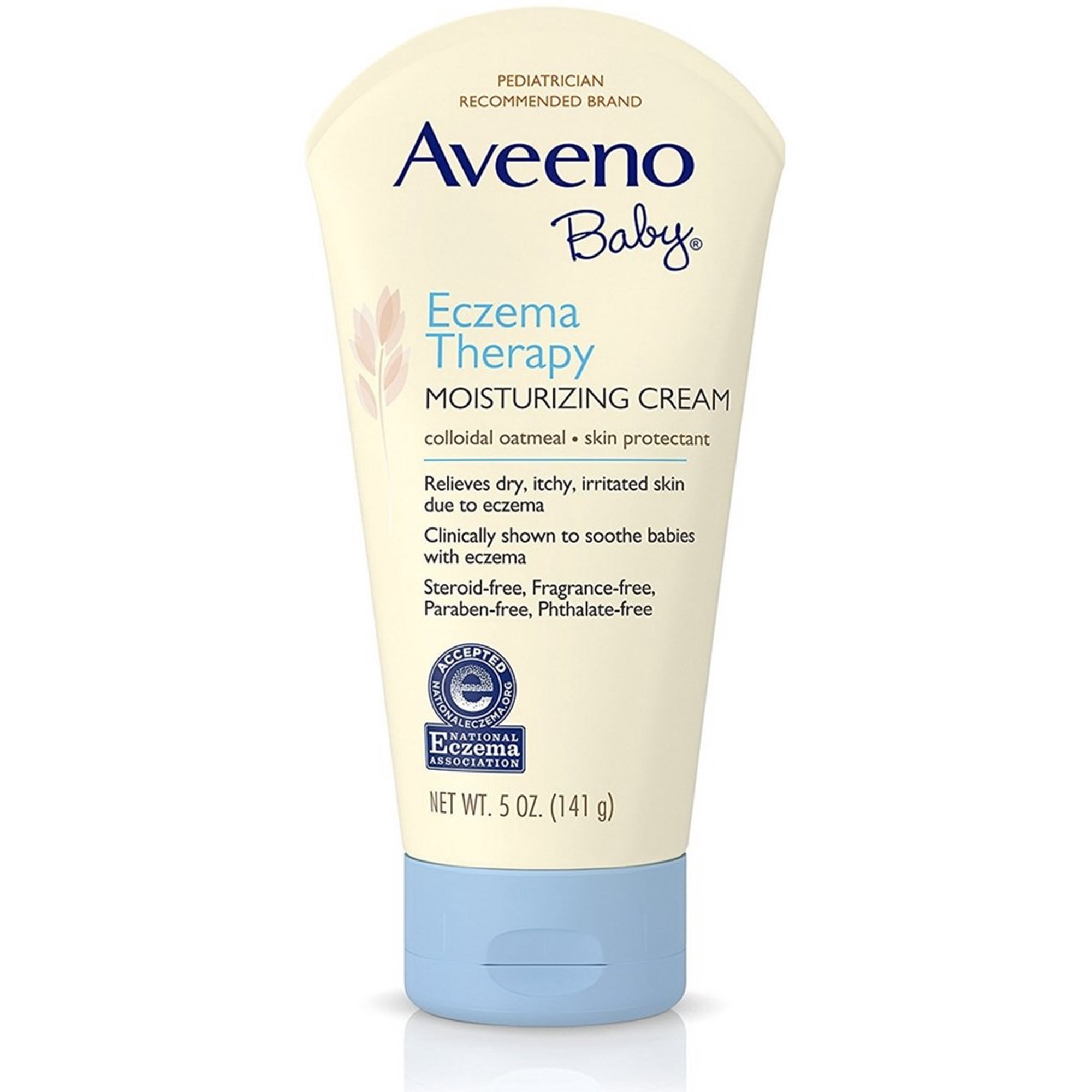 Aveeno Baby Eczema Therapy Moisturizing Cream With Oatmeal, 5 Fl. Oz, 3-Pack