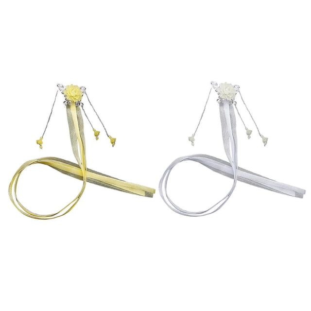 2x Retro colgante cadena de metal pinza de cabellero chica pasador moño horquilla joyería para el cabello Yinane Horquilla de pelo para mujer