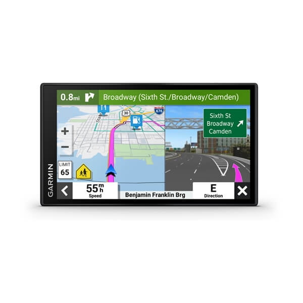 Garmin Drive60LMT 6In Portable GPS Navigation with Lifetime Update Map & Traffic 