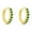 esrring 1037, variant on Lightweight Big Hoop Earrings for Women Colorful Zircon Earrings Fashion Zircon Women's Earrings 14K Gold Plated Flat Back Cartilage Earrings for Women Men Clearance Sale