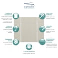 thumbnail image 3 of Transolid Expressions 60" X 60" X 96" 6-Piece Tub/Shower Wall Kit with Extension Kit, Cameo, 3 of 6