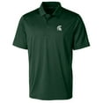 thumbnail image 2 of Men's Cutter & Buck Green Michigan State Spartans Big & Tall Prospect Textured Stretch Polo, 2 of 3