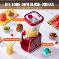 thumbnail image 3 of Slushy Machine for Home Margarita Slush Maker 32oz Smoothie Frozen Drink Maker, 3 of 7