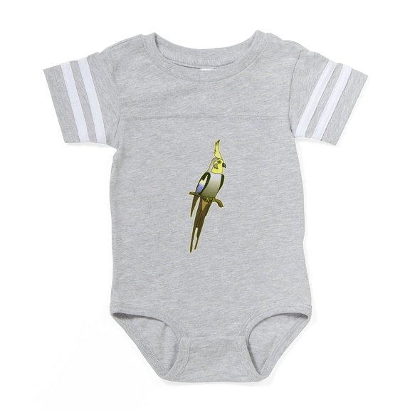 CafePress - FIN Cockatiel - Cute Infant Baby Football Bodysuit