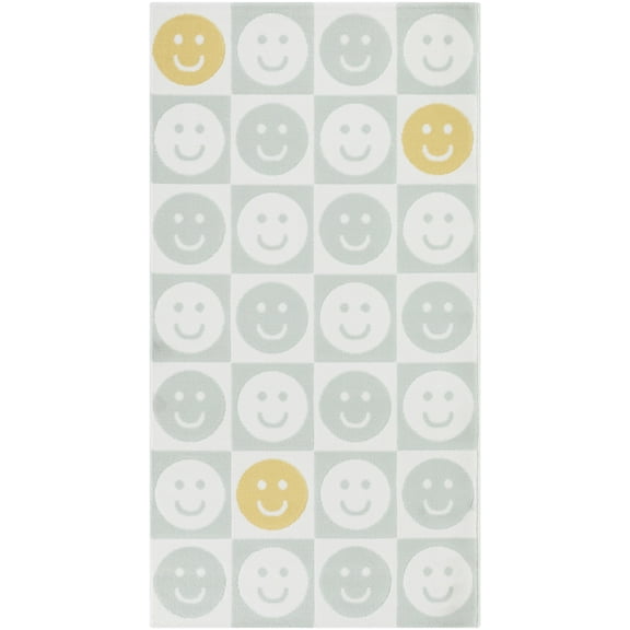 Mainstays New Youth Happy Face Area Rug, 2' 6" x 4' 9"