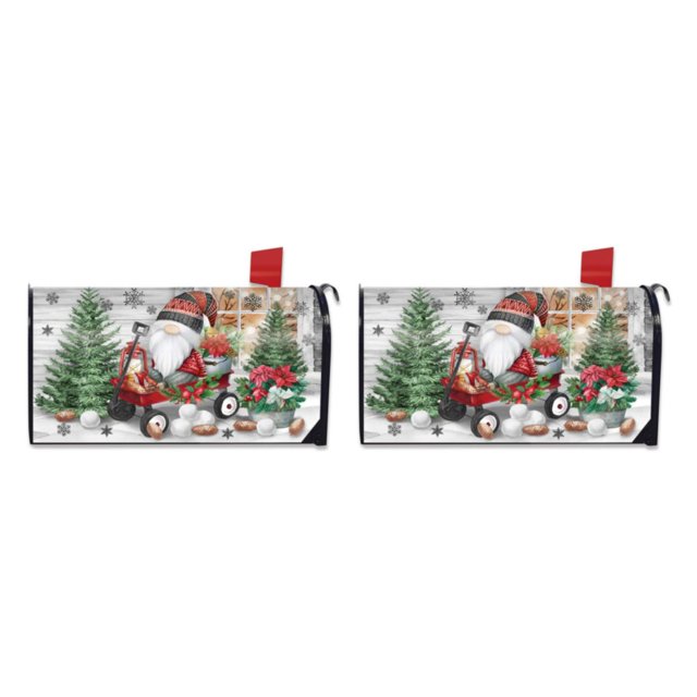 Maytalsory Effortlessly Install And Remove Easy To Mailbox Cover Vivid Print Cloth Abstract Style Colorful Mailbox Cover YTYH2309101 2Set
