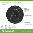 thumbnail image 6 of Symmons 5590STNTRM Elm Traditional Valve Trim Only - Nickel, 6 of 7