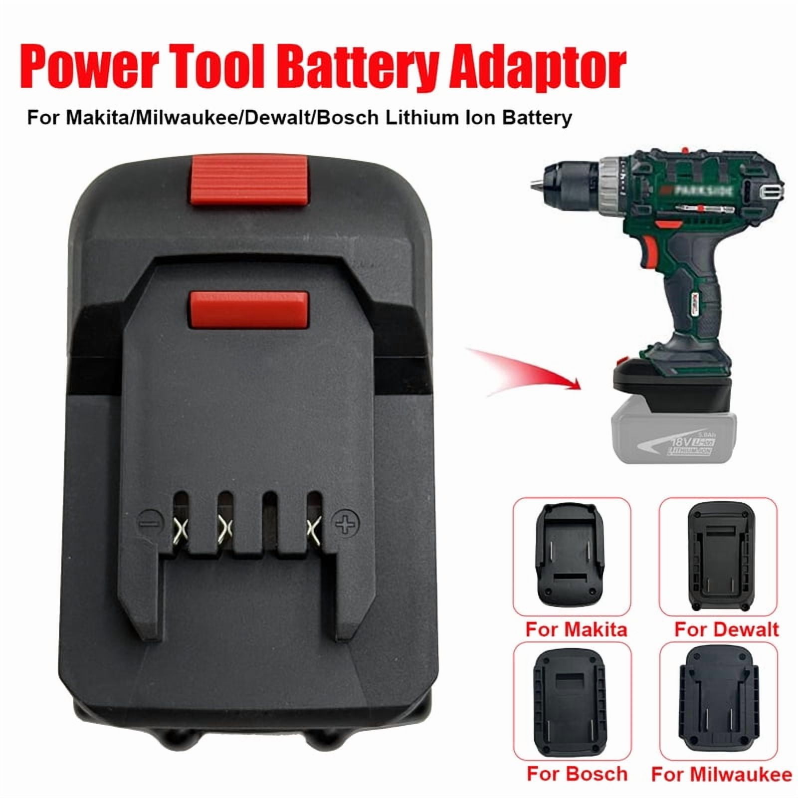 NEW Battery Adapter Converter for Bos*ch 18V Lithium Battery to for Lidl Park*side X20V Li-Ion Power Tool