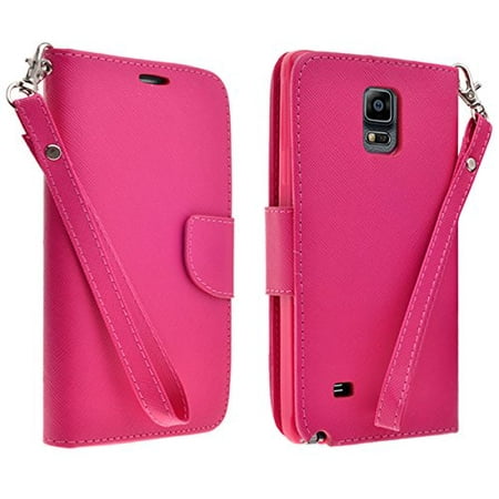 Samsung Galaxy Note 4 Case Leather Wallet Case [Kickstand] Cute Girl Women ID Card Slot Flip Phone Case For Motorola Moto E5 - Hot