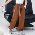 thumbnail image 5 of KPOPLK Boys Hiking Pants Lightweight Athletic Jogger Toddler Quick Dry Track Sweatpants for Kid Boys Casual Clothes 3t 4t 5t 6t 7t 8t 9t 10t Size 15-16 Years,Coffee, 5 of 6