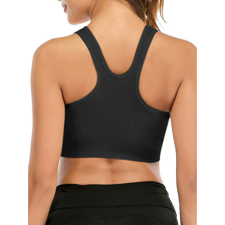 Front zipper sale wireless bra