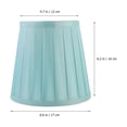 thumbnail image 2 of GETAJGHSD Light Replacement Shades Pleated Cloth Decorative Table Lamp Shade 1Pcs, 2 of 5