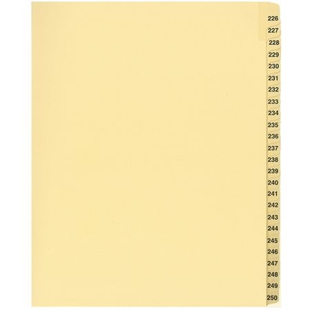 Davisgroup B11-226-250 Diviseur d'Indice de Contentieux 226 à 250 - 1 Chacun