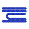 thumbnail image 1 of Greeniant Paquete de 44 tiras reflectantes en forma de U, calcomanía autoadhesiva para bicicleta, instalación práctica, pegatinas de seguridad para la Patinetes eléctricos Azul Greeniant OD000564-02, 1 of 6