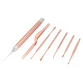 thumbnail image 4 of Ear Wax Cleaner  Earpick  Ear Curette  Ear Wax Remover  Earpick Set 7PCS/Set Ear Wax Cleaner Remover Set Earpick Flashlight Ear Curette Home Ear Care Tool, 4 of 8
