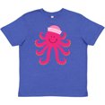thumbnail image 3 of Inktastic Octopus Ocean Sea Creature Girls Youth T-Shirt, 3 of 5