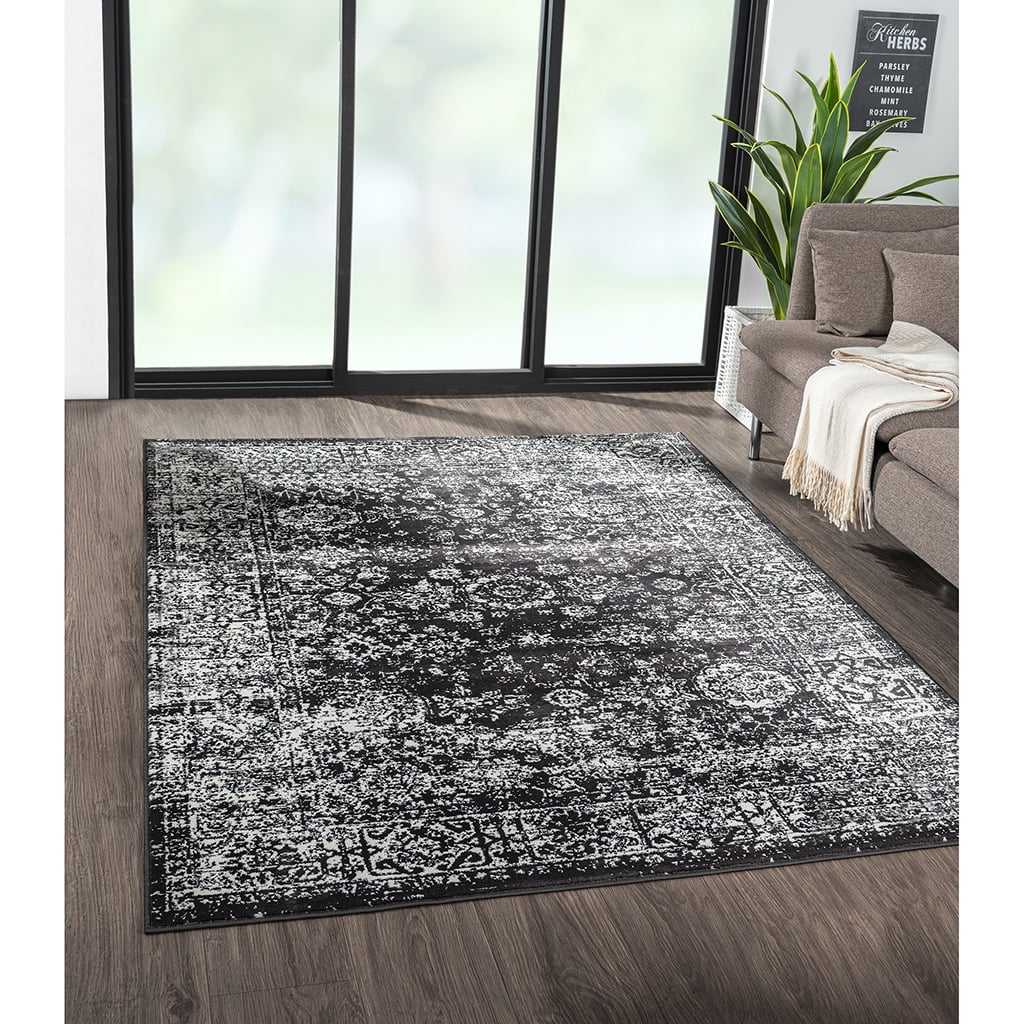 MAYEERTY 8'x10' Vintage Persian Woven Area Rug for Living Room Bedroom