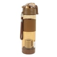 thumbnail image 2 of Hydrogen Water Bottle, Hydrogen Water Bottle Generator, 304 Stainless Steel Alkaline Filter Water Ionizer Machine Leak Proof Hydrogen Rich Water Generator for Exercise, 2 of 8