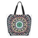 thumbnail image 1 of Disketp Colorful With Blue Oriental Bolsa Tote Estampada para Mujer, Bolso de Hombro y de Mano para Compras y Viajes, 1 of 8